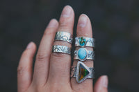 Mountain Peak Rings