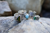 Mountain Peak Rings