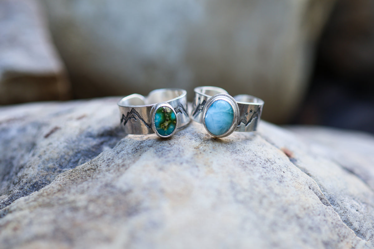 Mountain Peak Rings