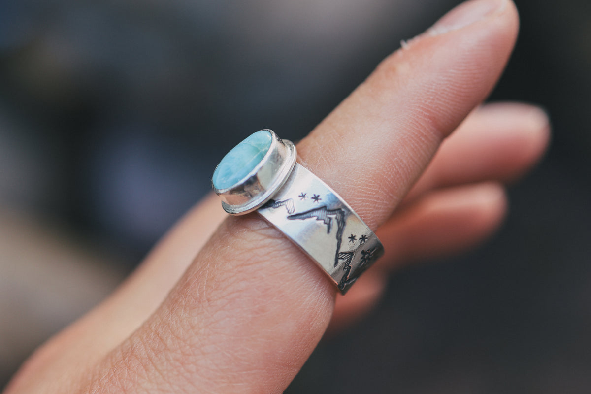 Mountain Peak Rings