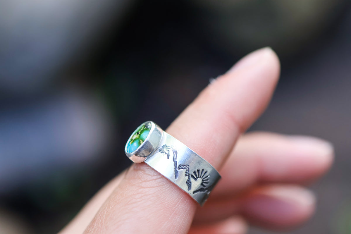 Mountain Peak Rings