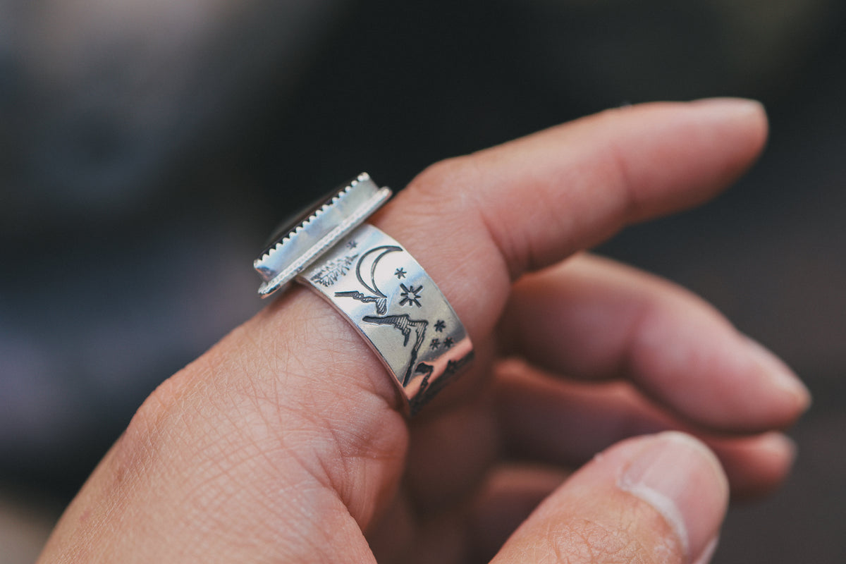 Mountain Peak Rings