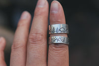 Mountain Peak Rings