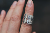 Mountain Peak Rings