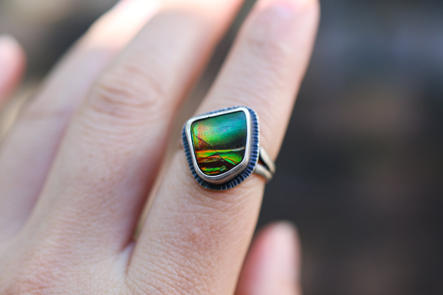 Size 6.75 Nautilus Ring