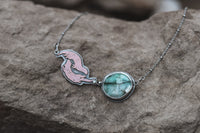 Reserved for Tera! Custom Otter Necklace
