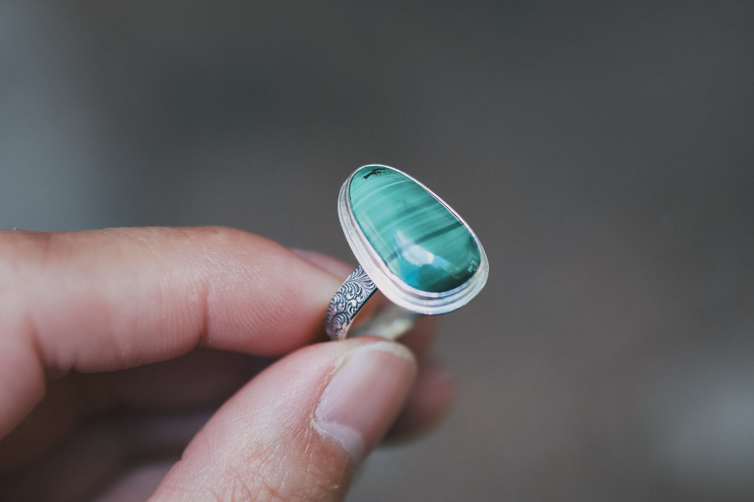 Size 7.25 Grassy Ring