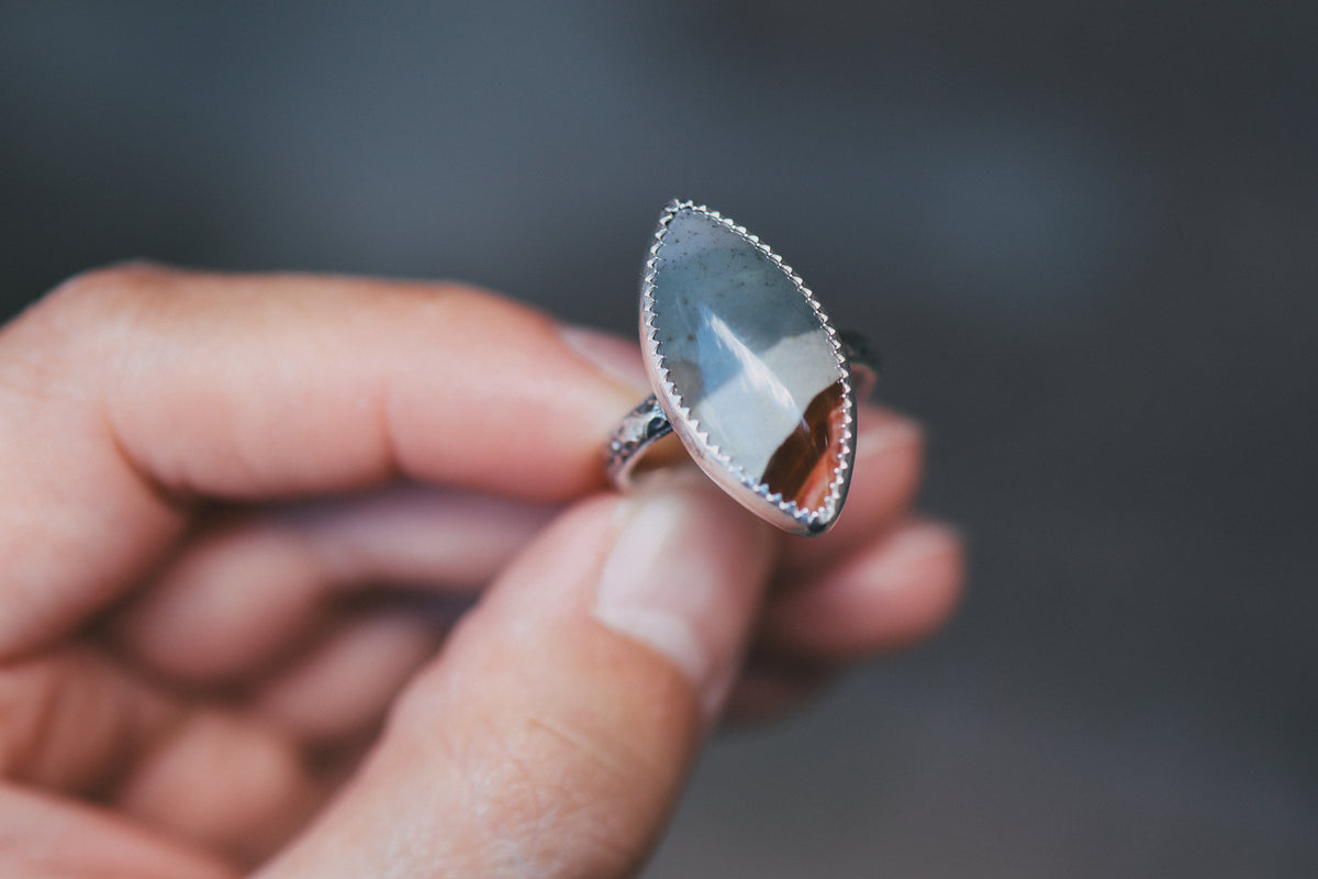 Size 6.75 Polychrome Ring