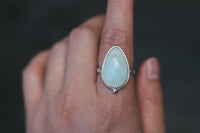 Size 8.25 Aqua Ring