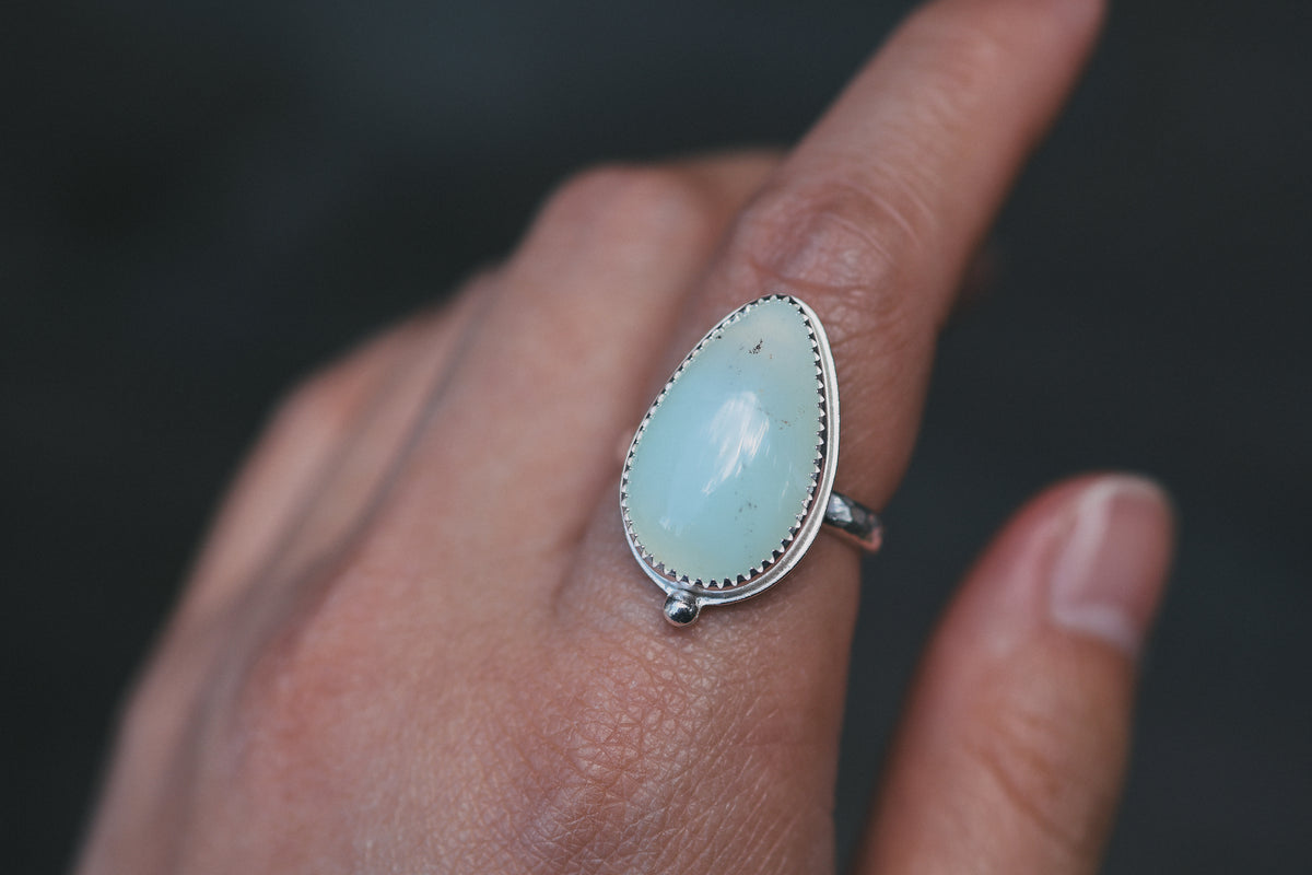 Size 8.25 Aqua Ring