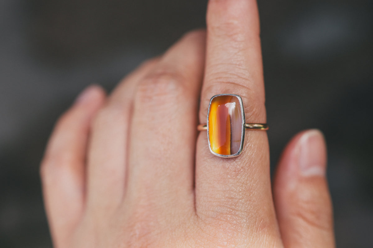 Size 8 Sunset Ring