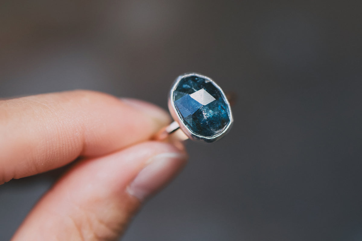 Size 9 Teal Pools Ring