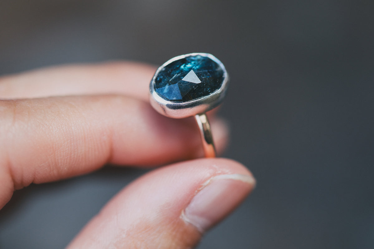 Size 9 Teal Pools Ring