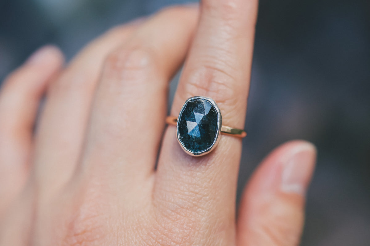 Size 9 Teal Pools Ring