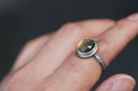 Discounted- Size 7 Golden Glow Ring