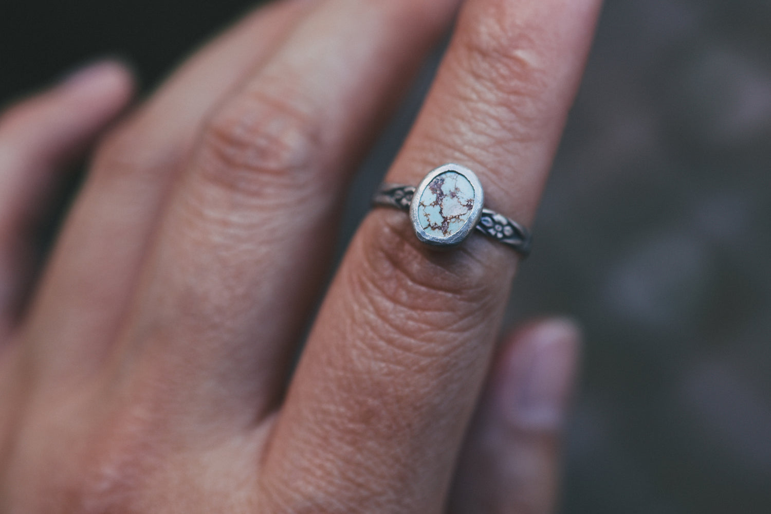 Size 6.25 Blues Ring