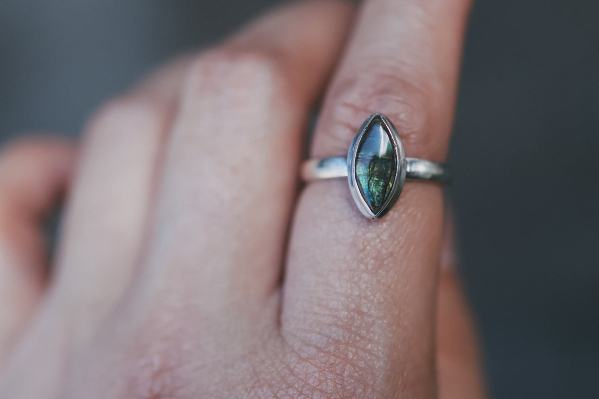 Size 8 Ancient Rainbow Ring