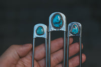 Jumbo Turquoise Safety Pins
