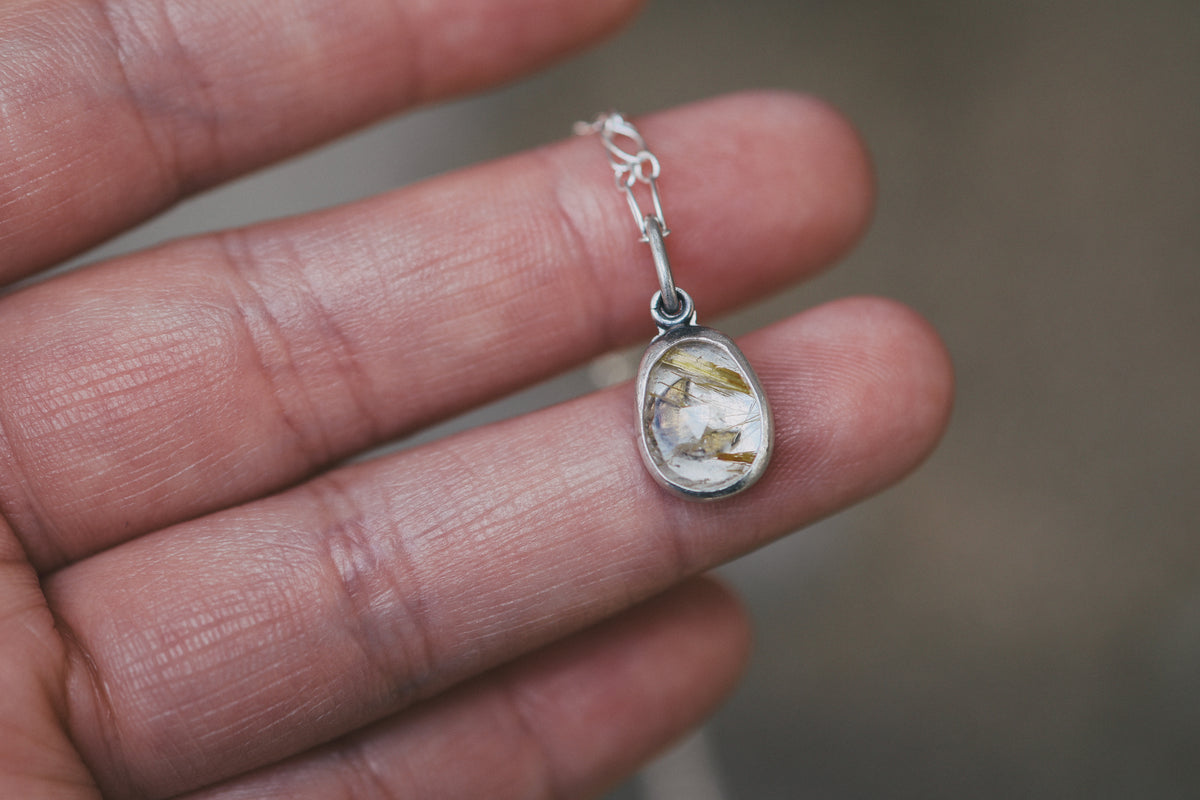 Gold Moon Necklace