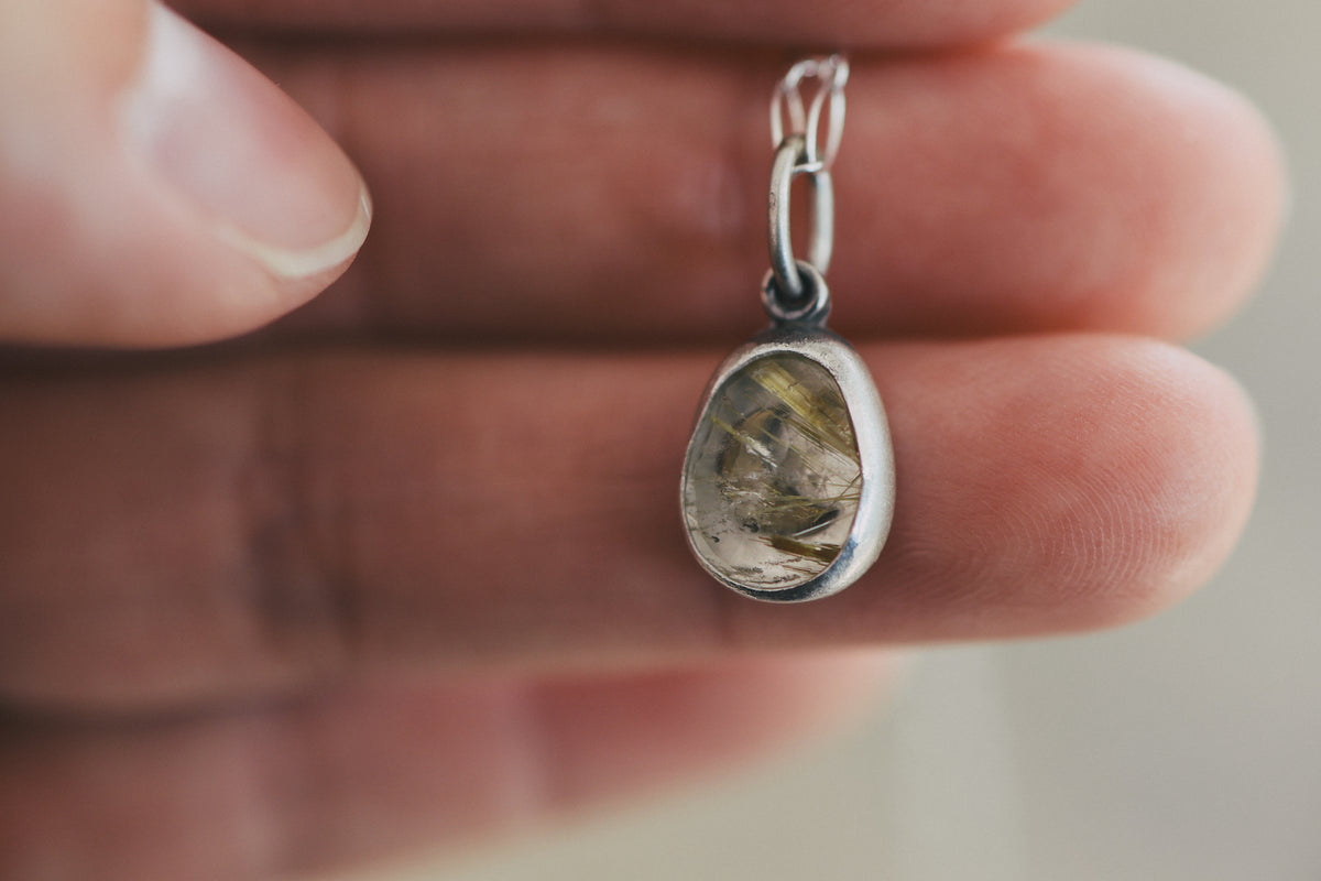 Gold Moon Necklace
