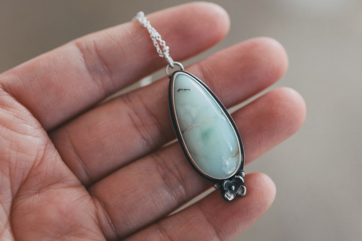 Discounted! -Spring Greens Necklace