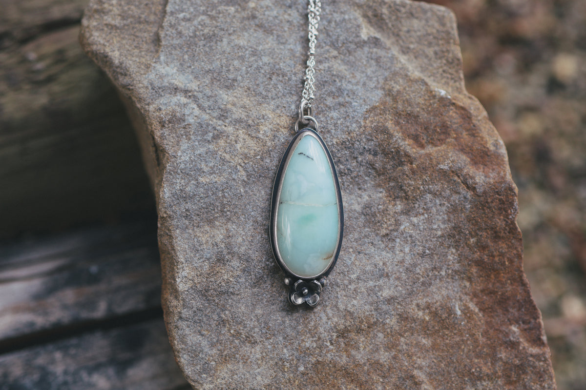 Discounted! -Spring Greens Necklace