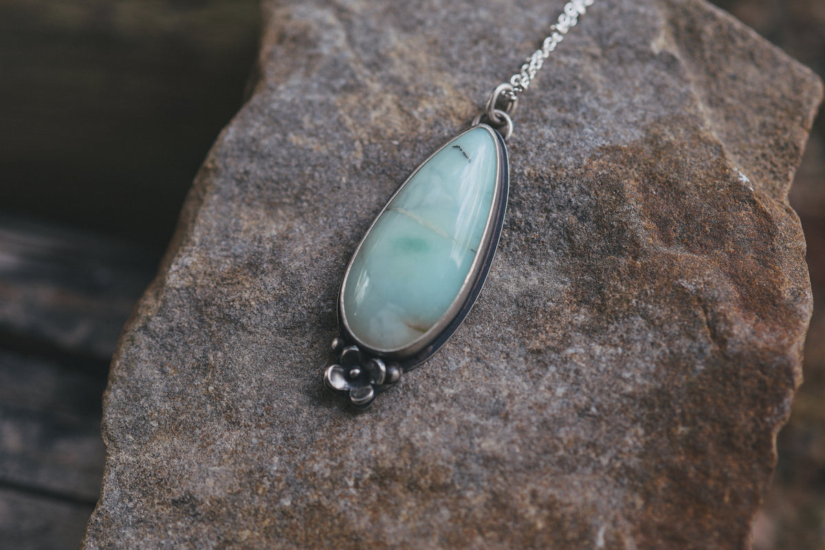 Discounted! -Spring Greens Necklace