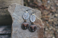 Reserved for Melissa B!- Owl Earrings