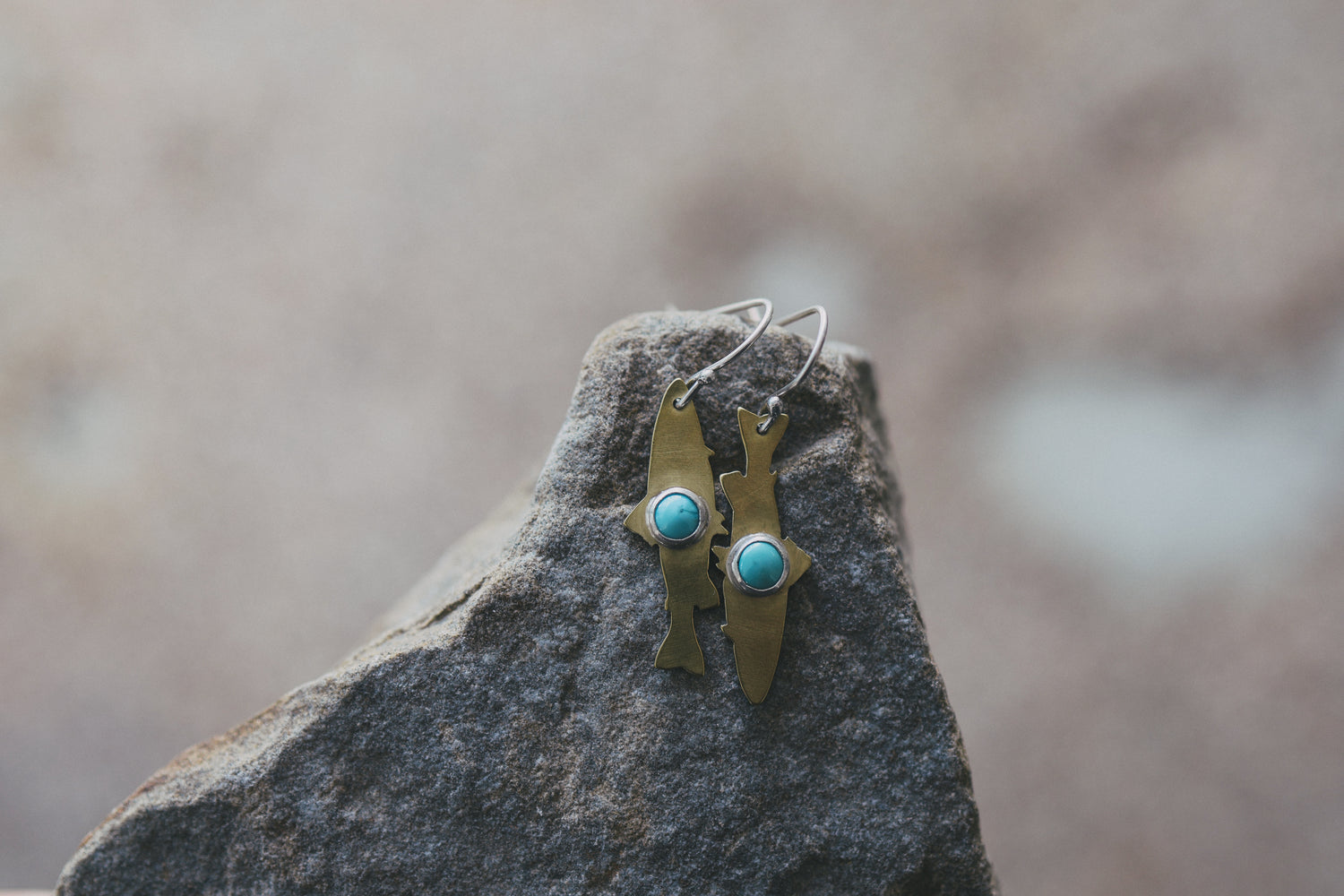 Fish Around Earrings