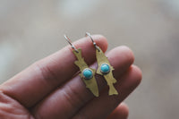 Fish Around Earrings