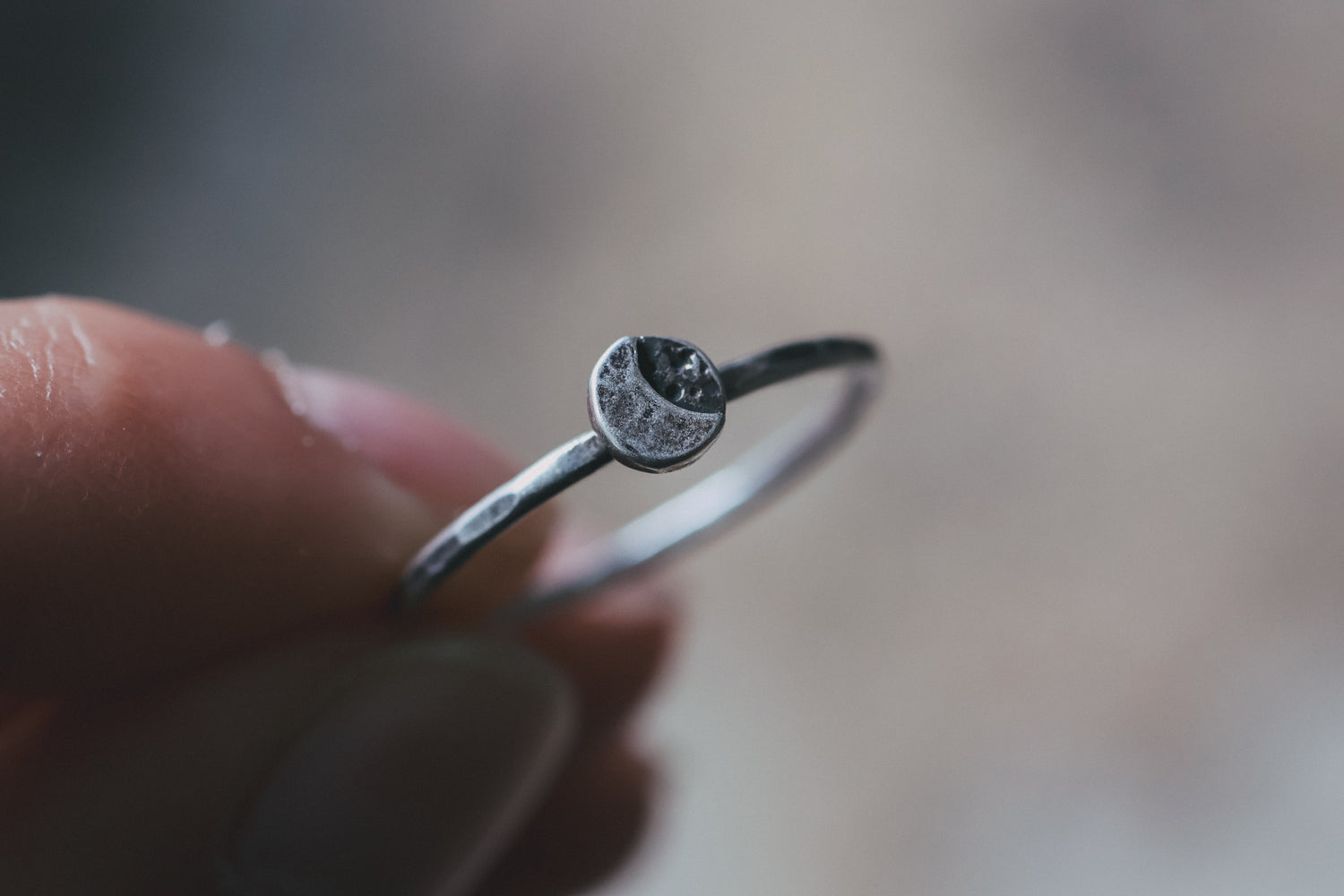 Size 8.75 Under this Moon Ring