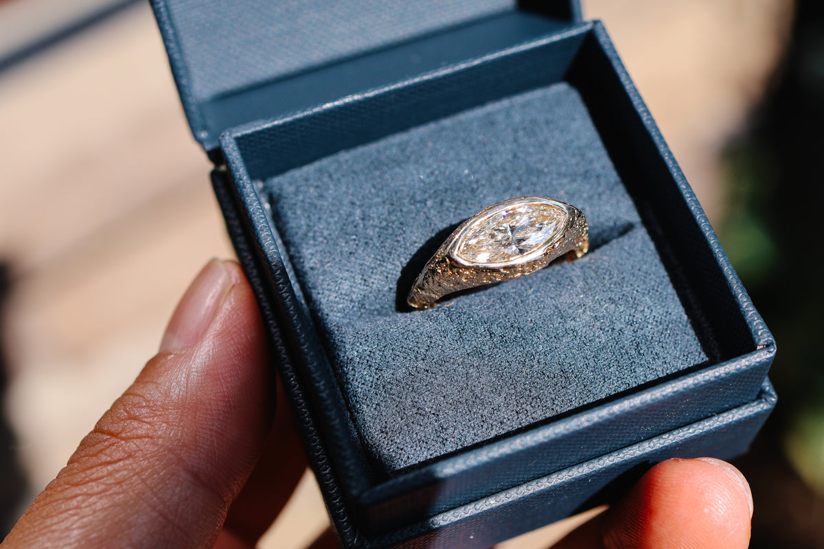 Destash! Size 6.75 18k Gold 1.5ct Diamond Ring