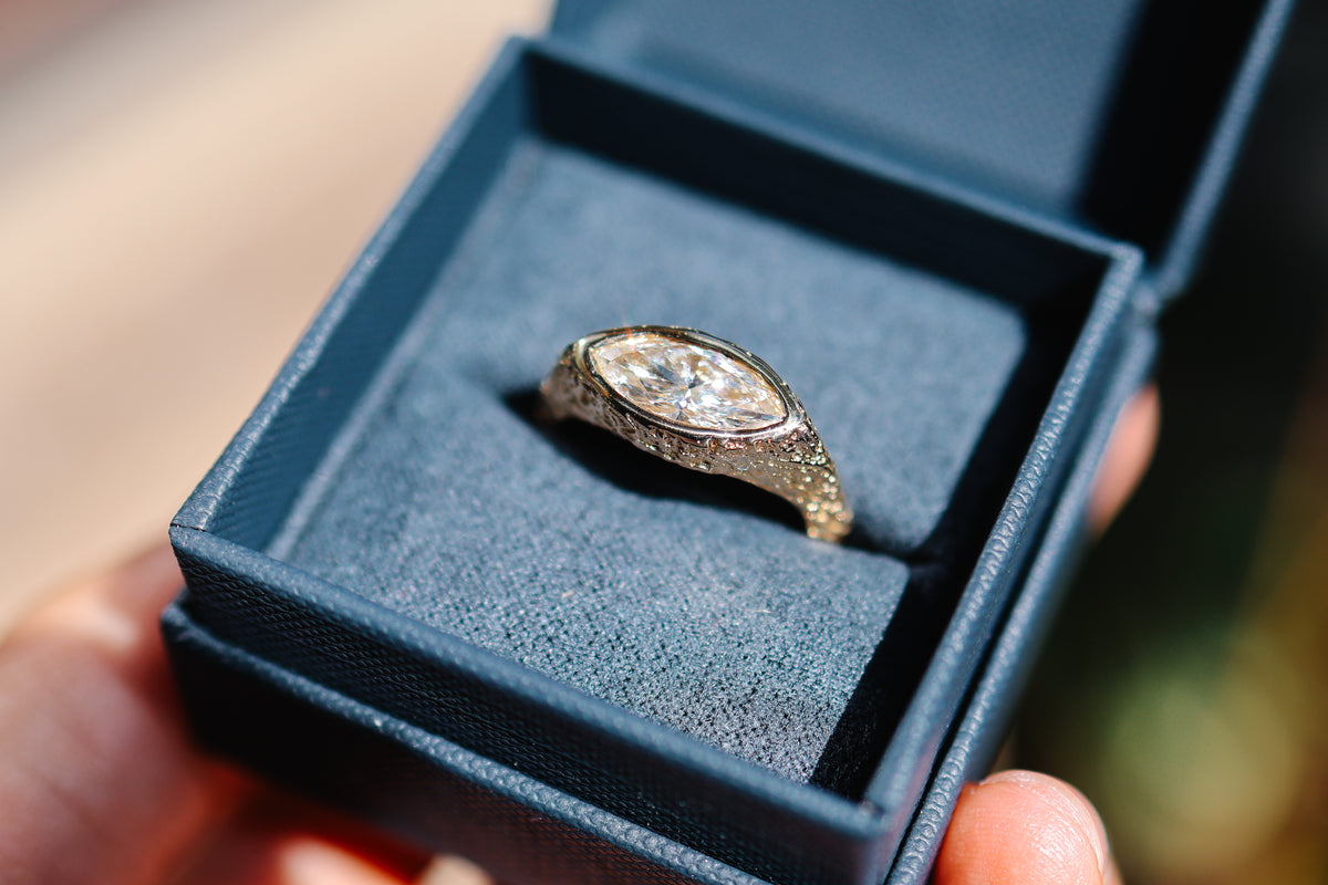 Destash! Size 6.75 18k Gold 1.5ct Diamond Ring