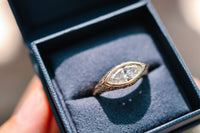 Destash! Size 6.75 18k Gold 1.5ct Diamond Ring