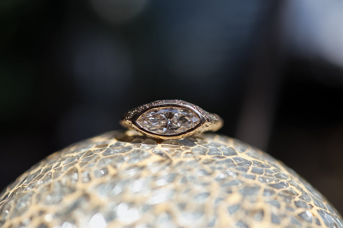 Destash! Size 6.75 18k Gold 1.5ct Diamond Ring