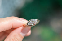 Destash! Size 6.75 18k Gold 1.5ct Diamond Ring