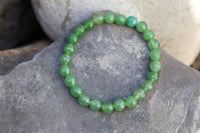Green Aventurine Bead Bracelet