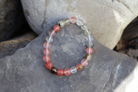 Quartz Bead Bracelet