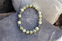 Yellow Serpentine Bead Bracelet
