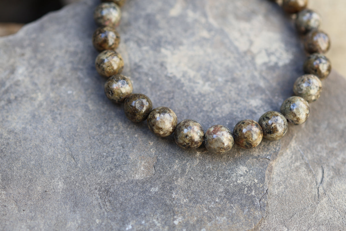 Jasper Bead Bracelet