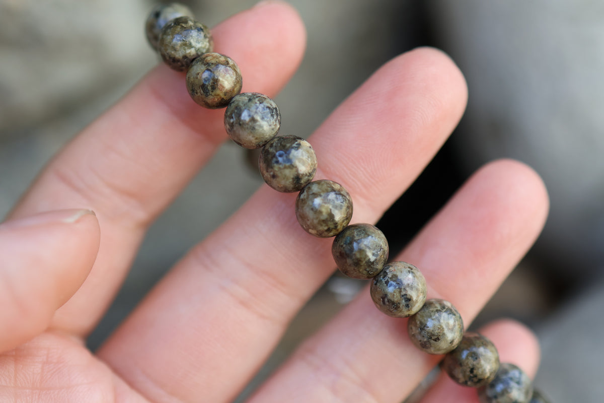 Jasper Bead Bracelet