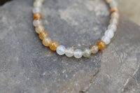 Agate Bead Bracelet