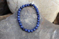Lapis Lazuli Bead Bracelet