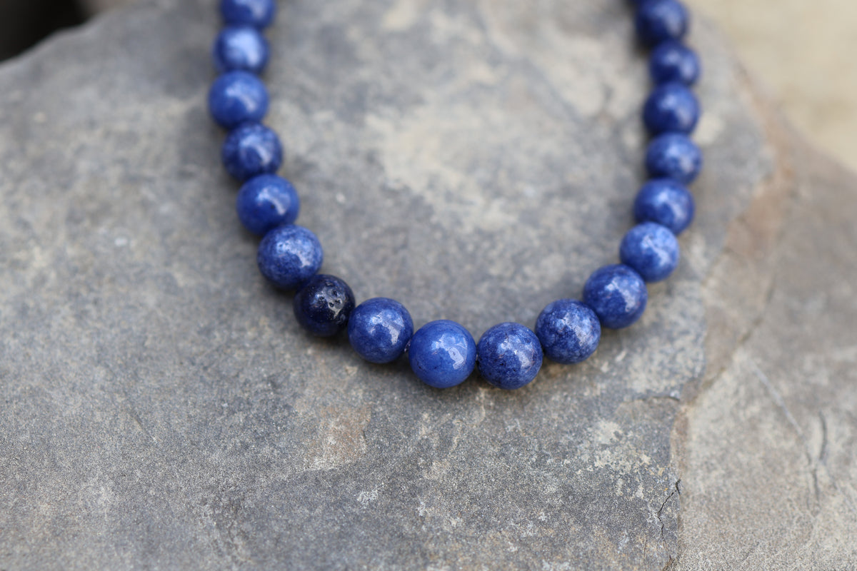 Lapis Lazuli Bead Bracelet