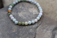 Burmese Jade Bead Bracelet