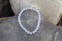 Burmese Jade Bead Bracelet