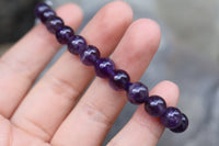 Amethyst Bead Bracelet