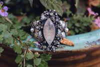 Destash! Dendritic Agate Fern Cuff