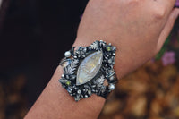 Destash! Dendritic Agate Fern Cuff