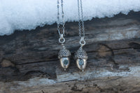 PRE-ORDER Sapphire Seeds Acorn Necklace
